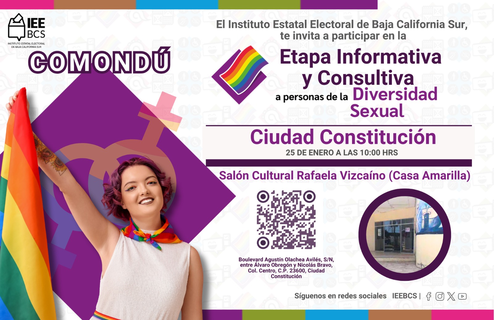 Sedes Consulta Personas de la Diversidad Sexual 2025