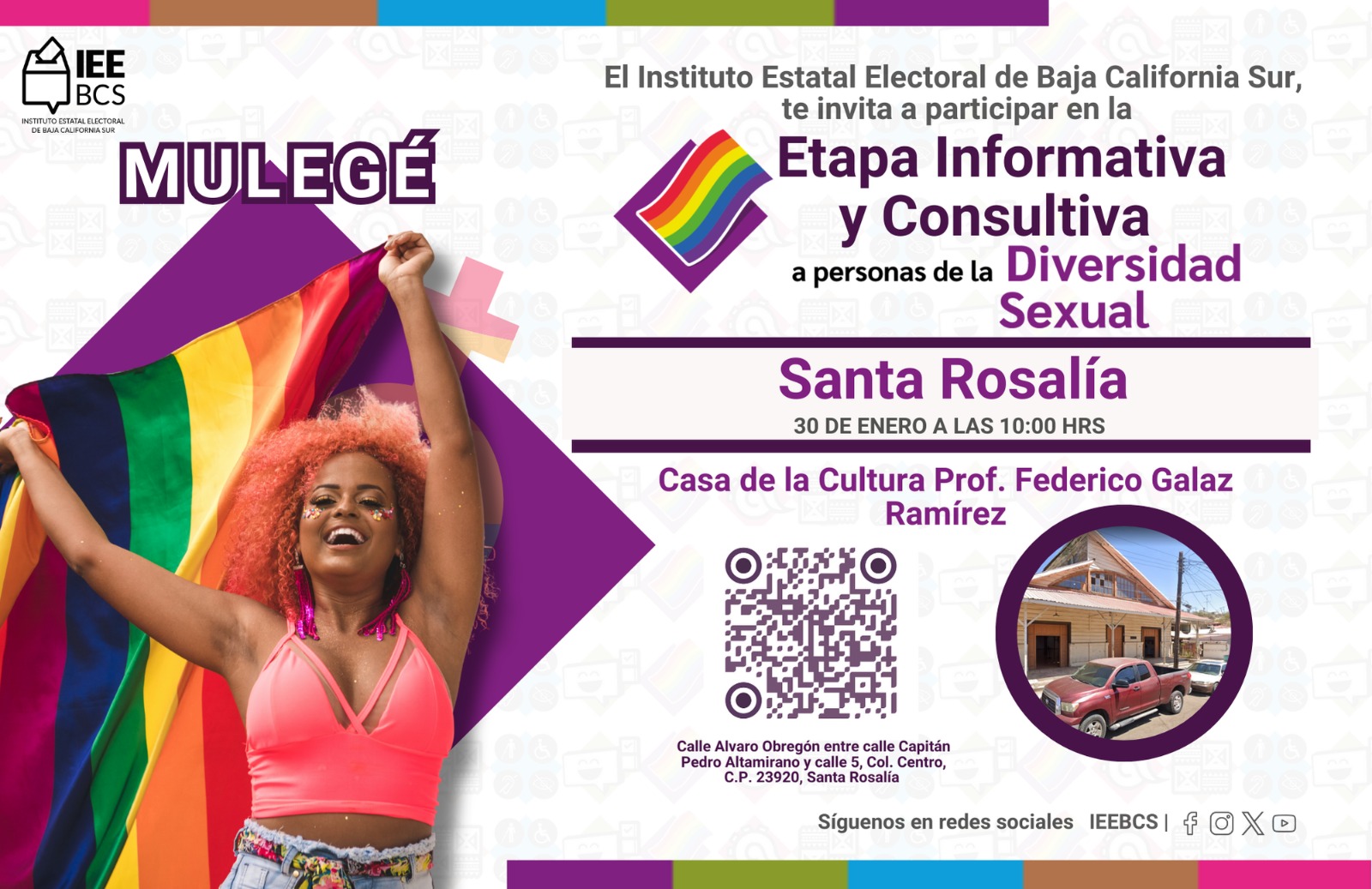 Sedes Consulta Personas de la Diversidad Sexual 2025