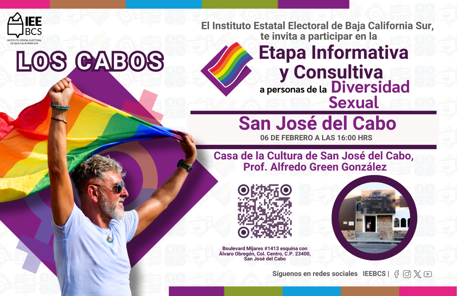 Sedes Consulta Personas de la Diversidad Sexual 2025