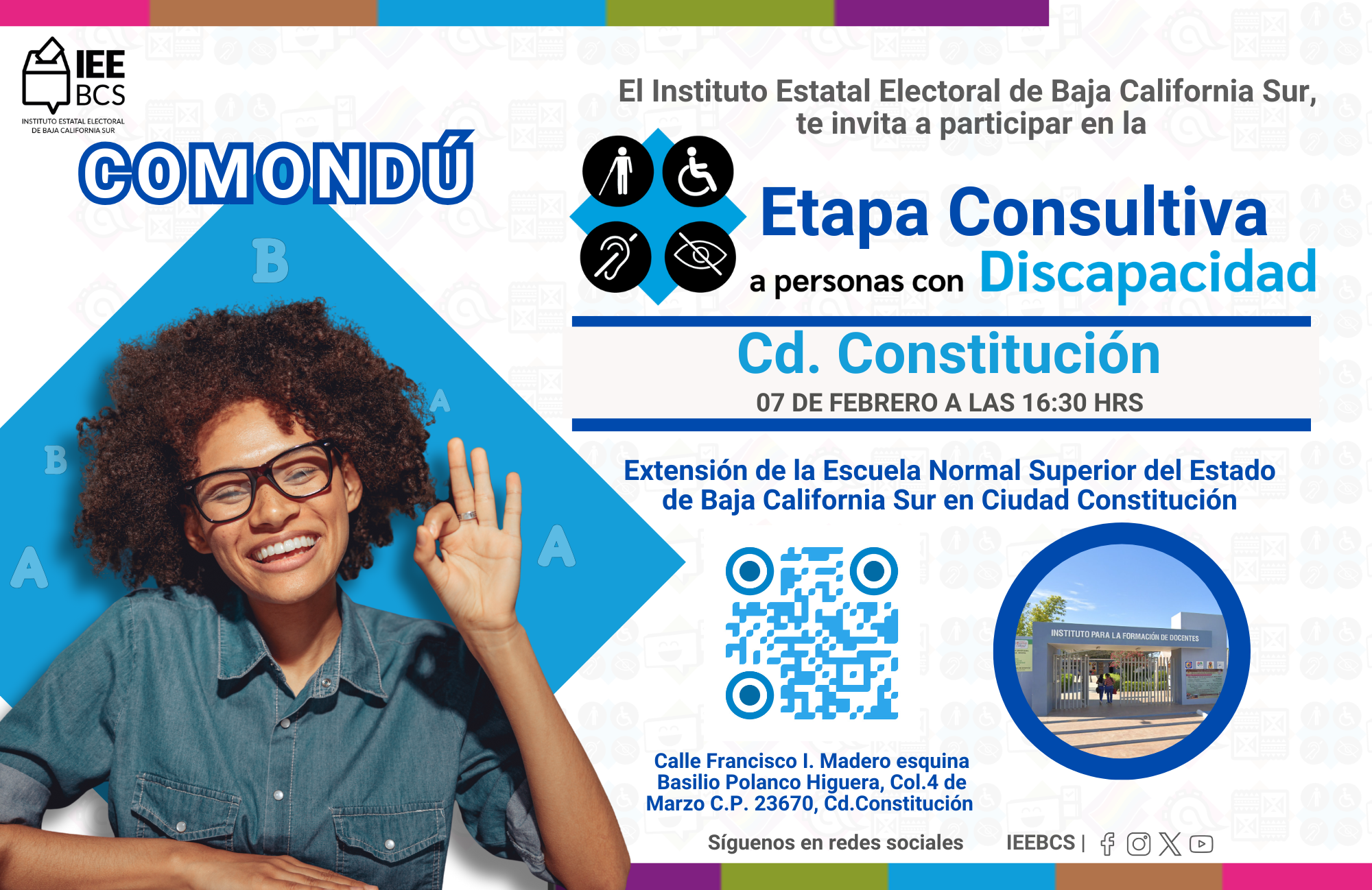 Sedes Consulta Personas con Discapacidad 2026