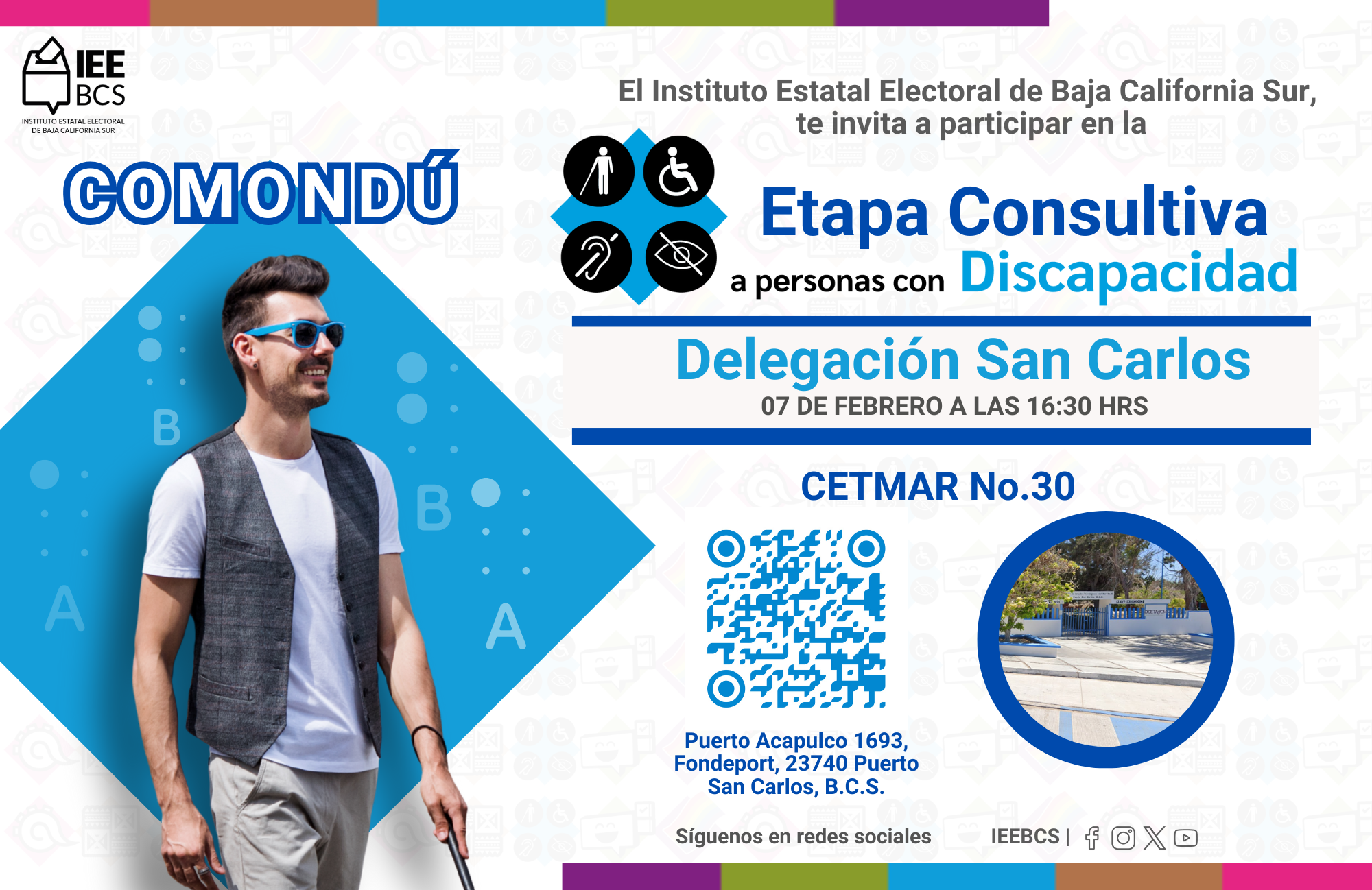 Sedes Consulta Personas con Discapacidad 2026