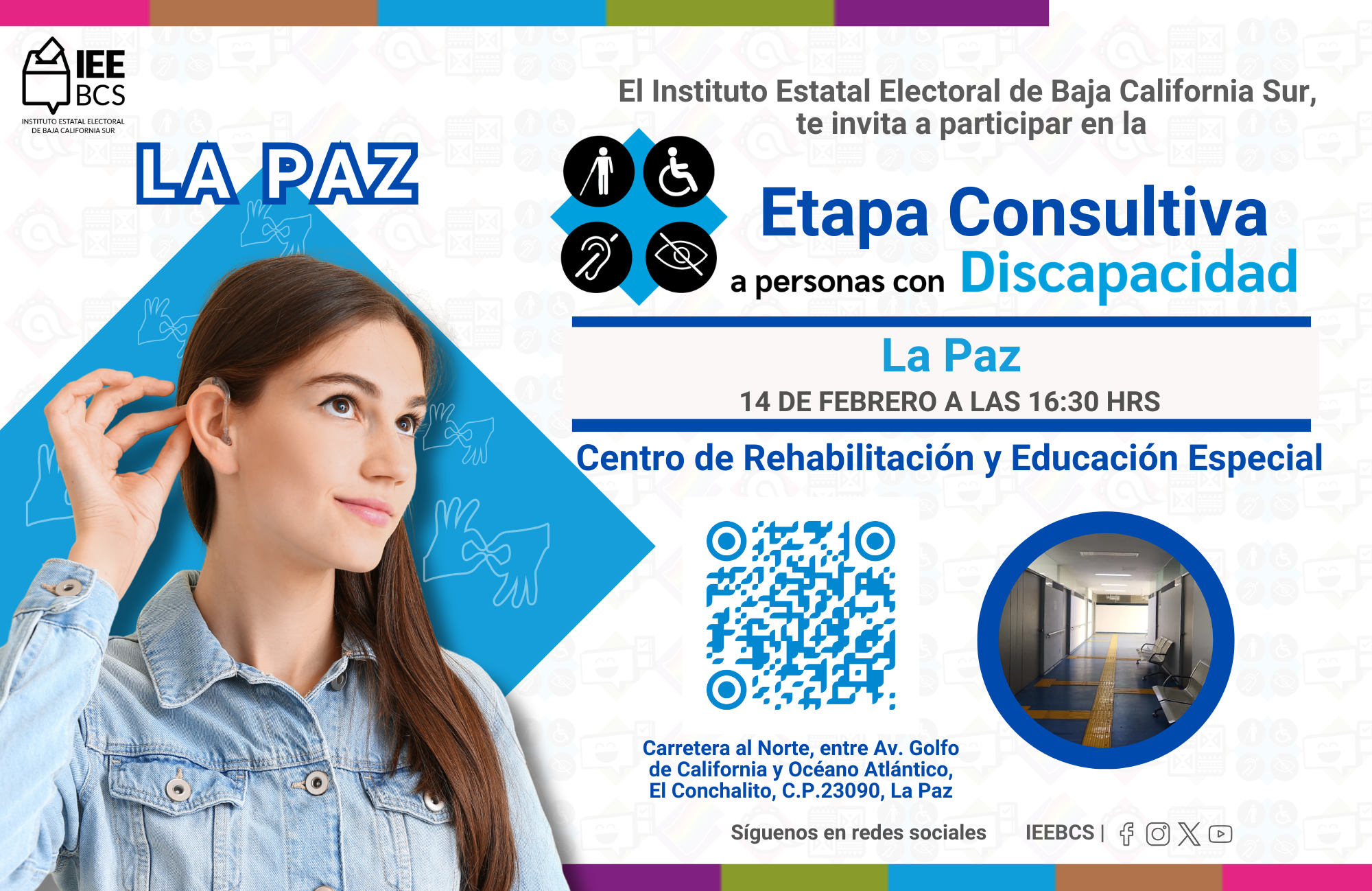 Sedes Consulta Personas con Discapacidad 2026