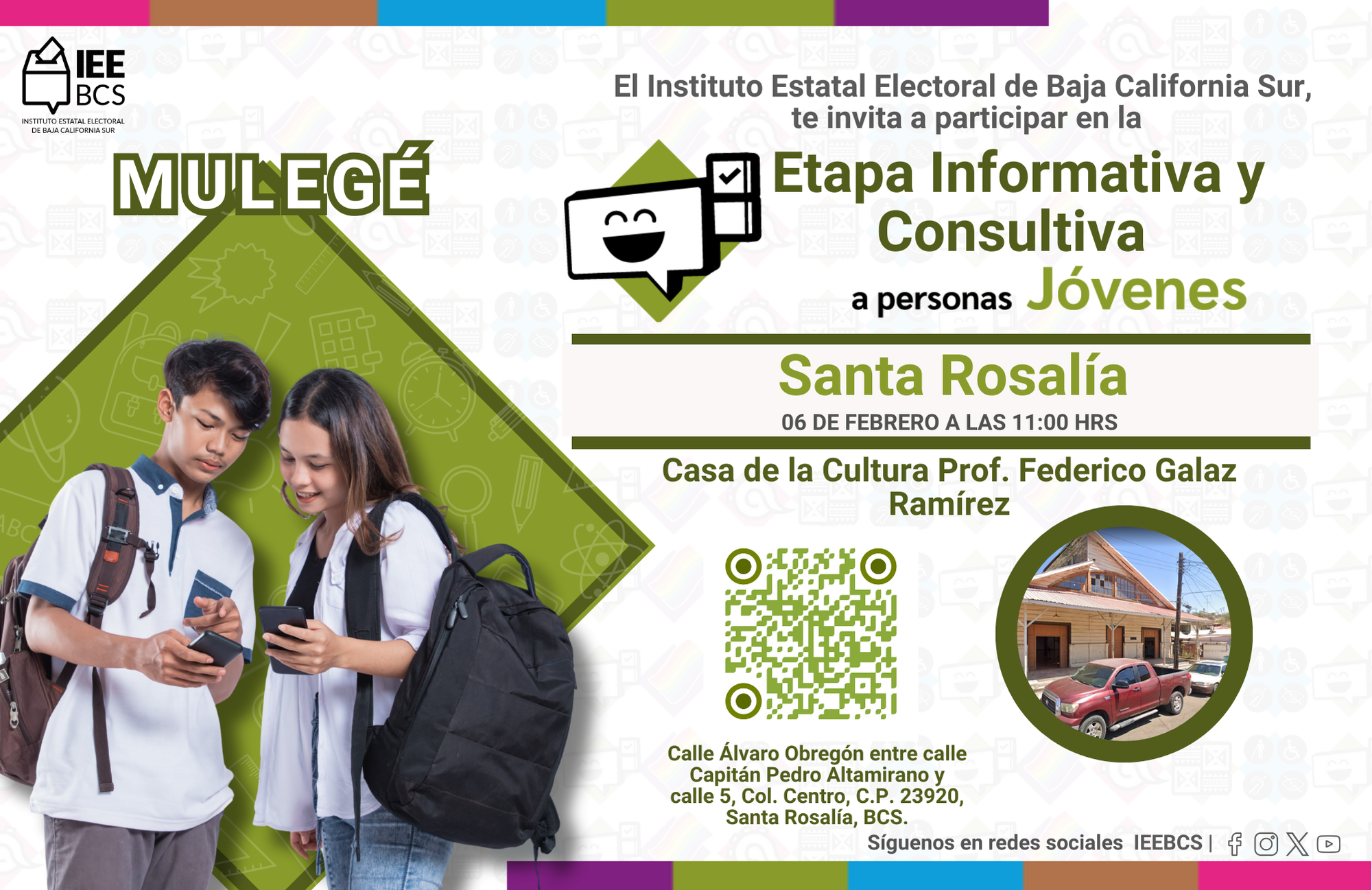 Sedes Consulta Personas J&oacute;venes 2025